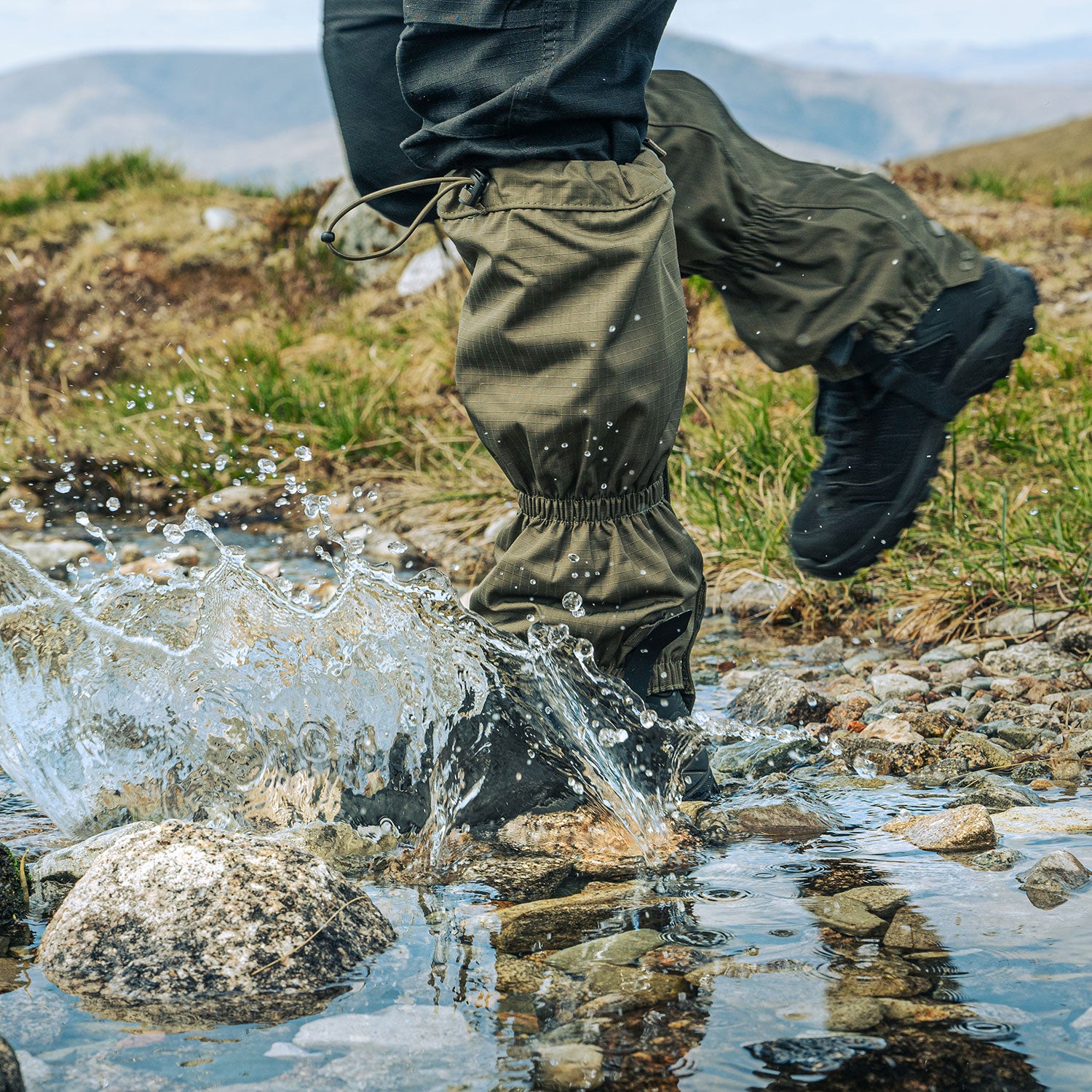Highlander Walking Gaiters V2 guêtres rando noires