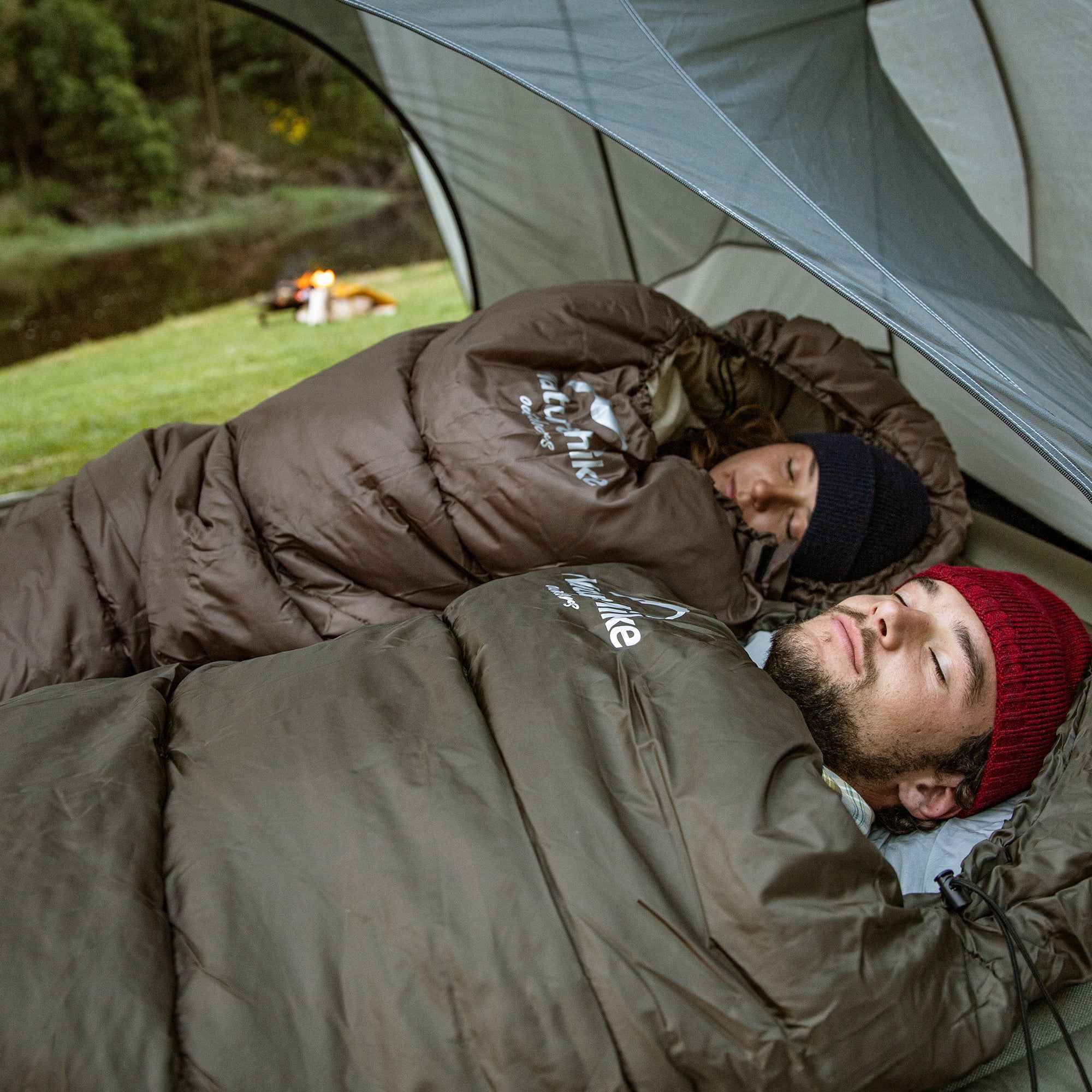 Naturehike Solora U350S sac de couchage -3°C vert 1 place