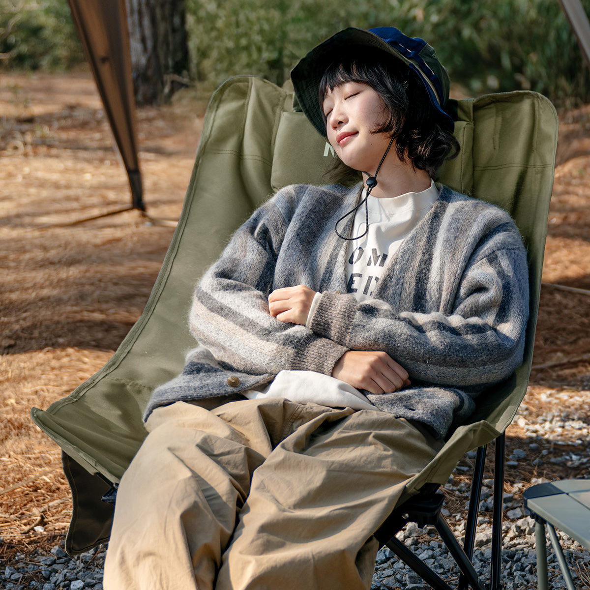 Naturehike SeaStar 002 chaise camping vert dossier haut inclinable