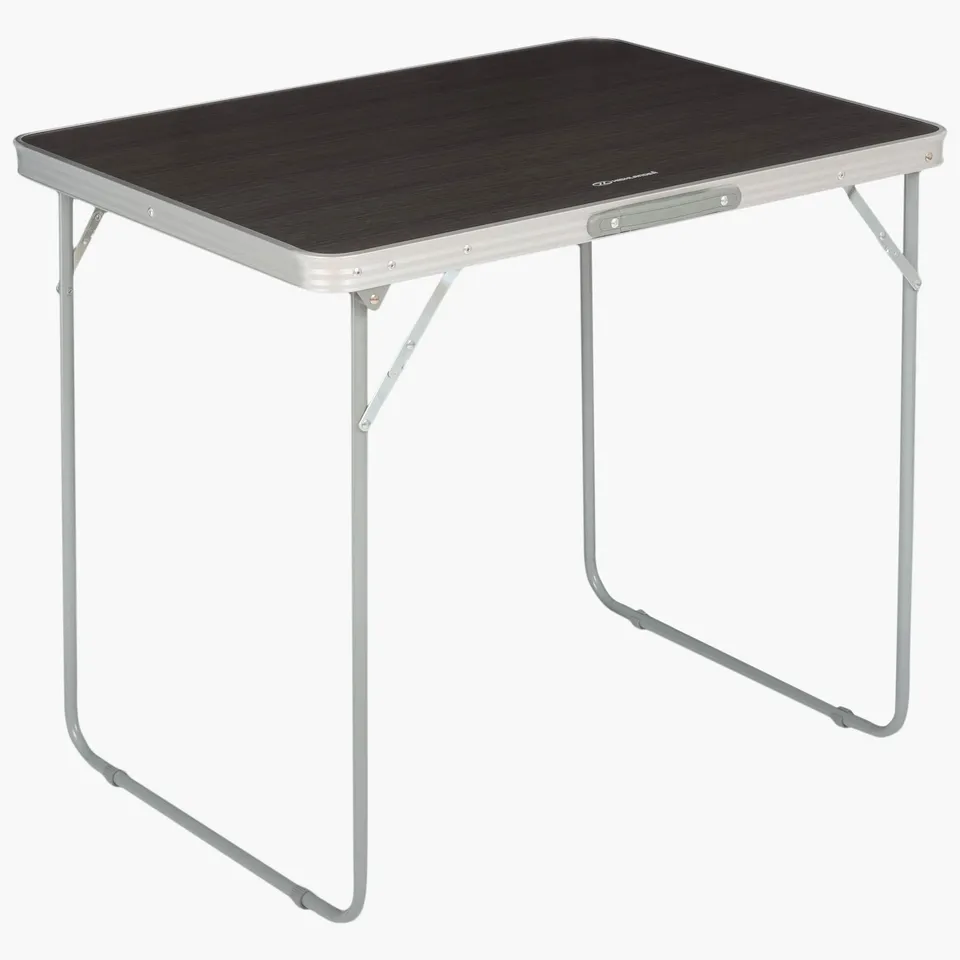 Highlander Table camping pliante compacte alu grise single