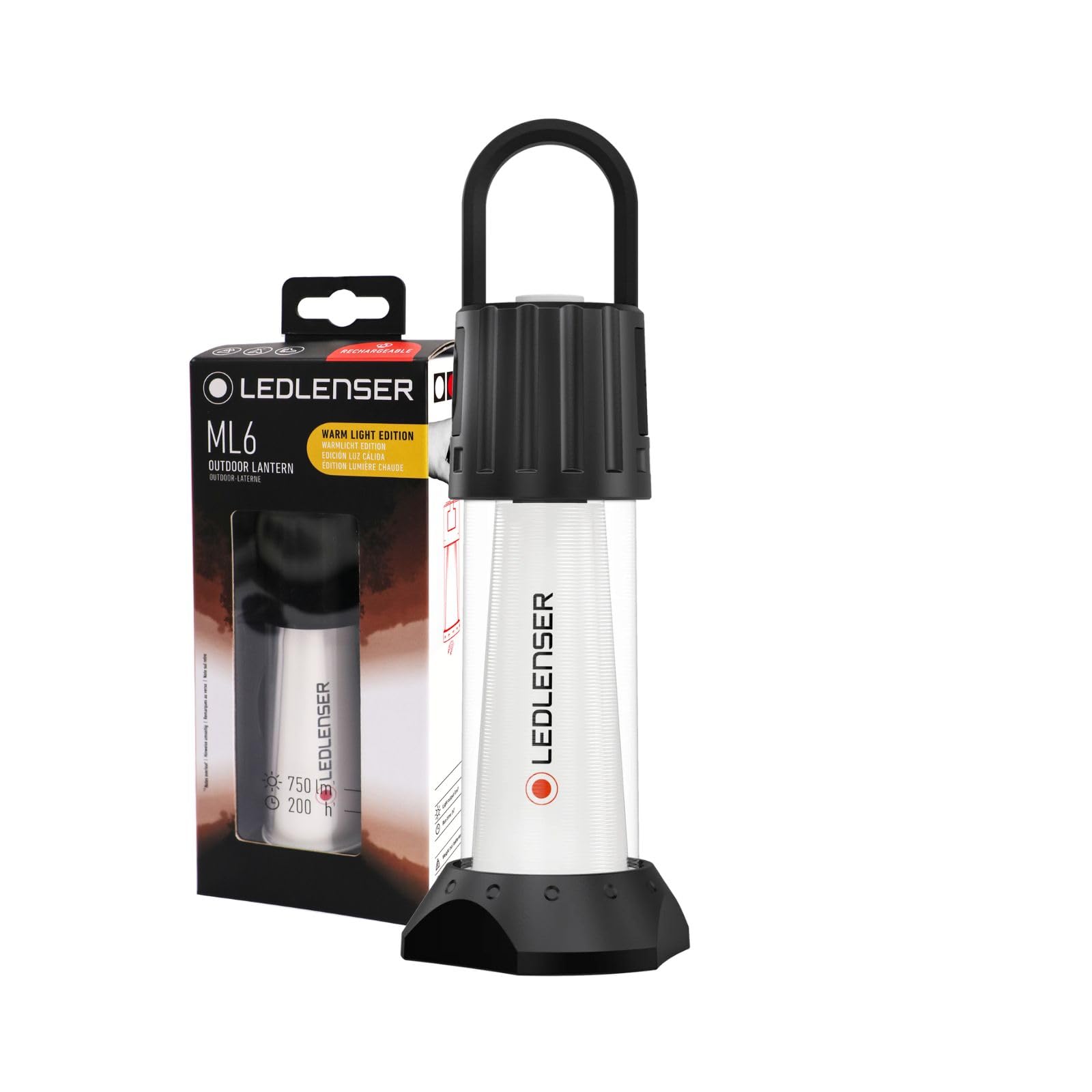 Ledlenser ML6 lanterne camping rechargeable blanche 750 lm