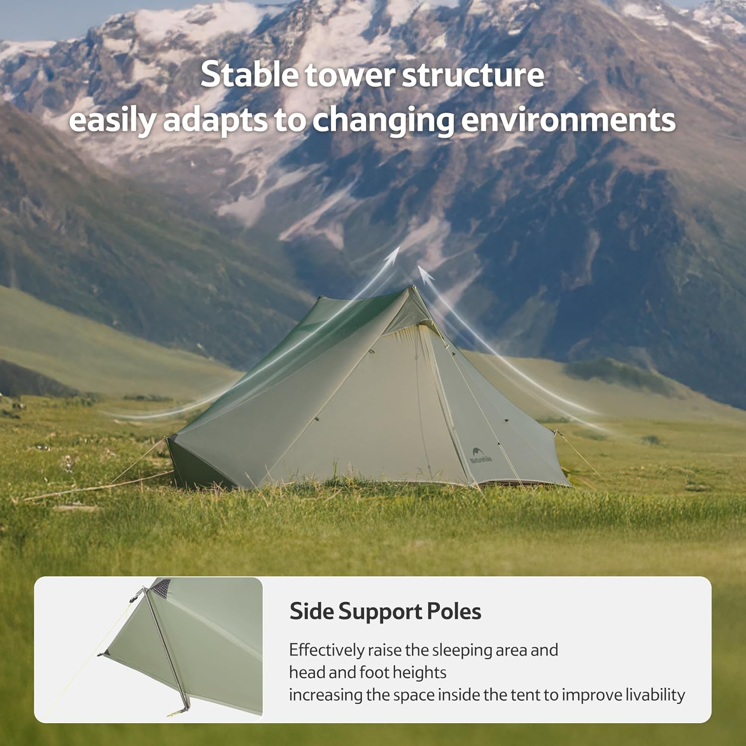 Naturehike Summiture UL tente ultralégère 2 personnes 1,24kg