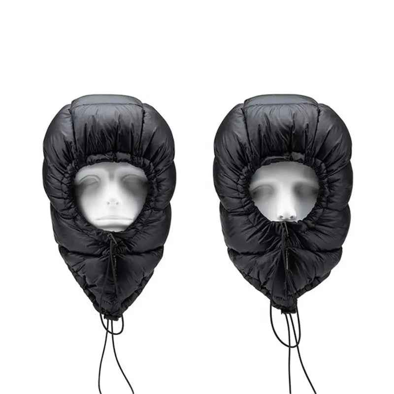 Naturehike chapeau duvet oie bonnet hiver noir 72g 750+