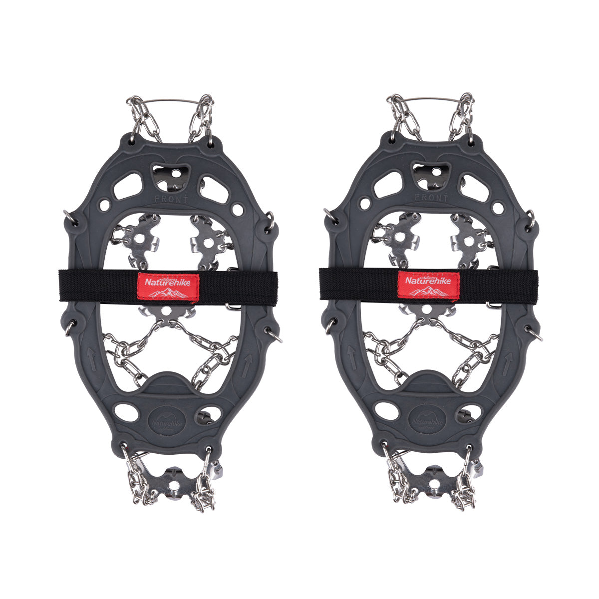 Naturehike Crampons glace 19 pointes acier taille M
