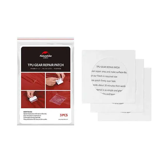 Naturehike patch réparation TPU transparent tente 3 pièces