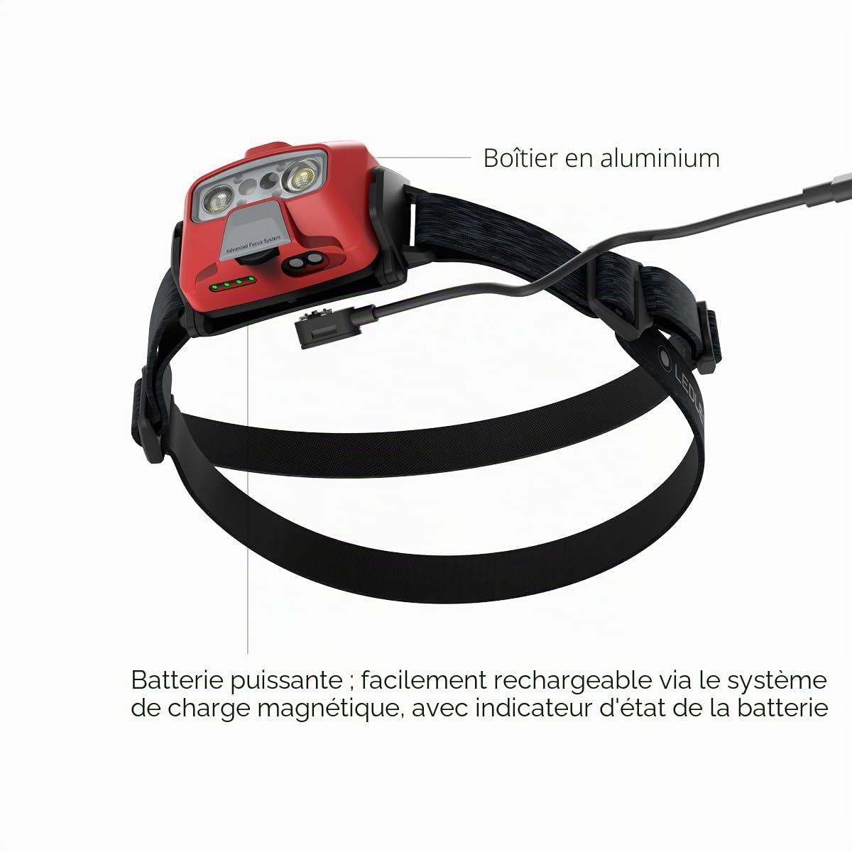 Ledlenser HF6R Core lampe frontale 800 lm rechargeable