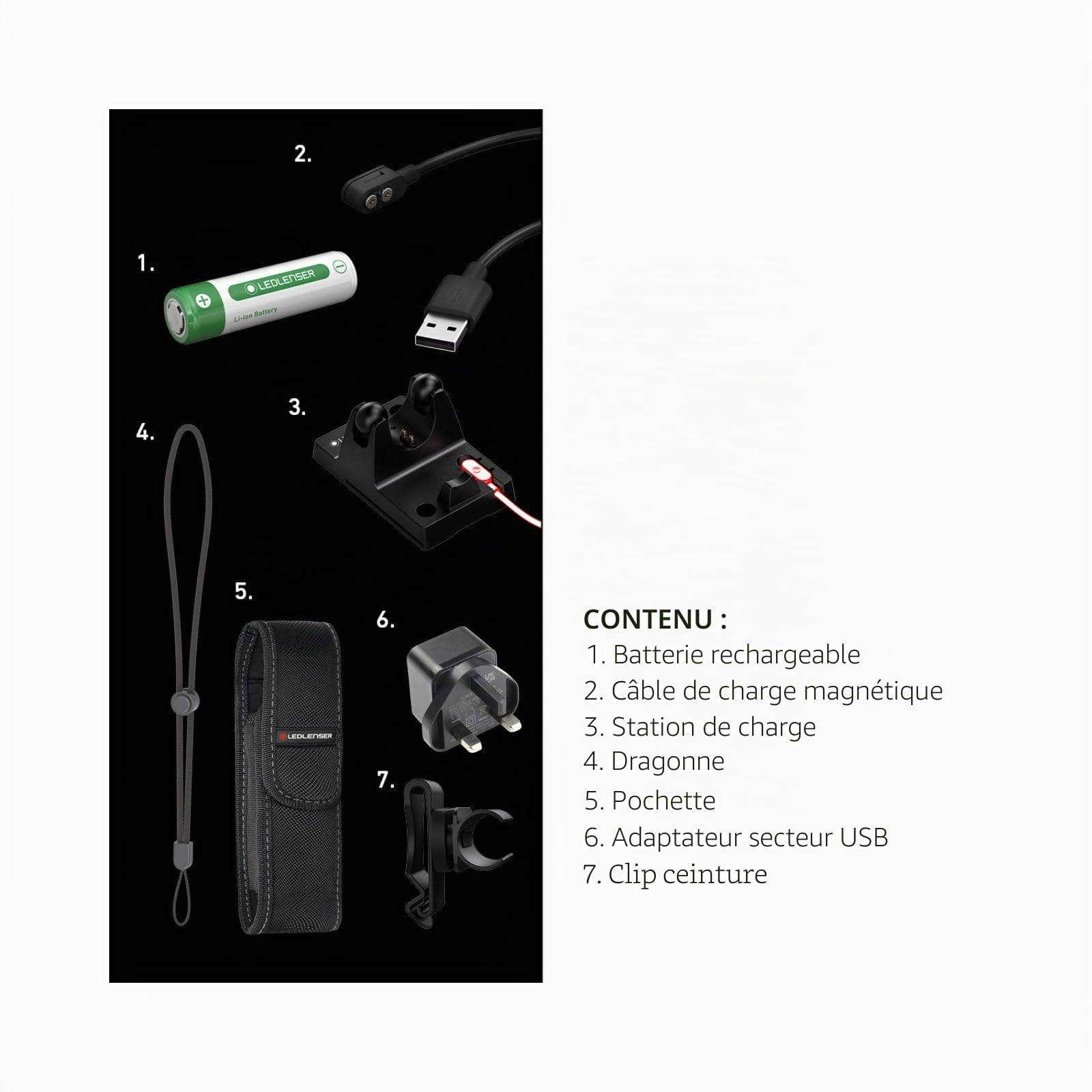 Ledlenser P7R Work lampe torche 1200 lm 240 m