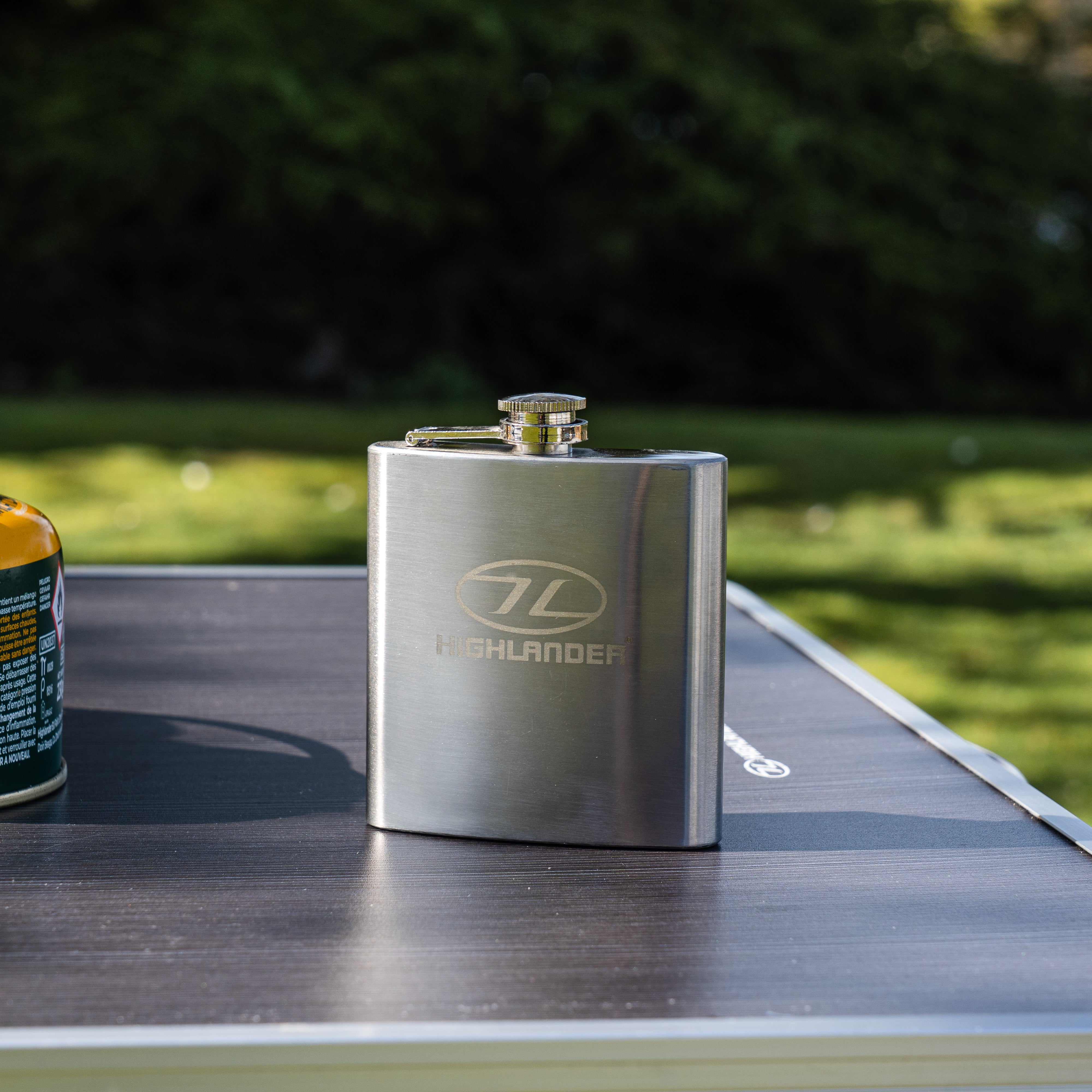 Highlander Steel Hip Flask 170 flasque acier poche