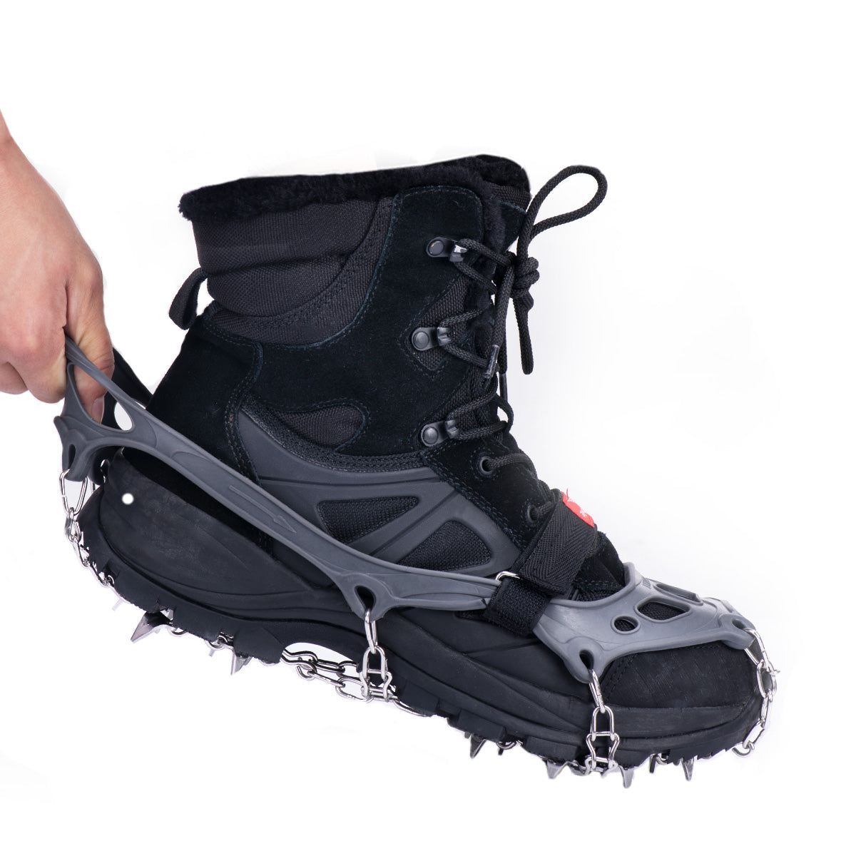 Naturehike Crampons glace 19 pointes acier taille M