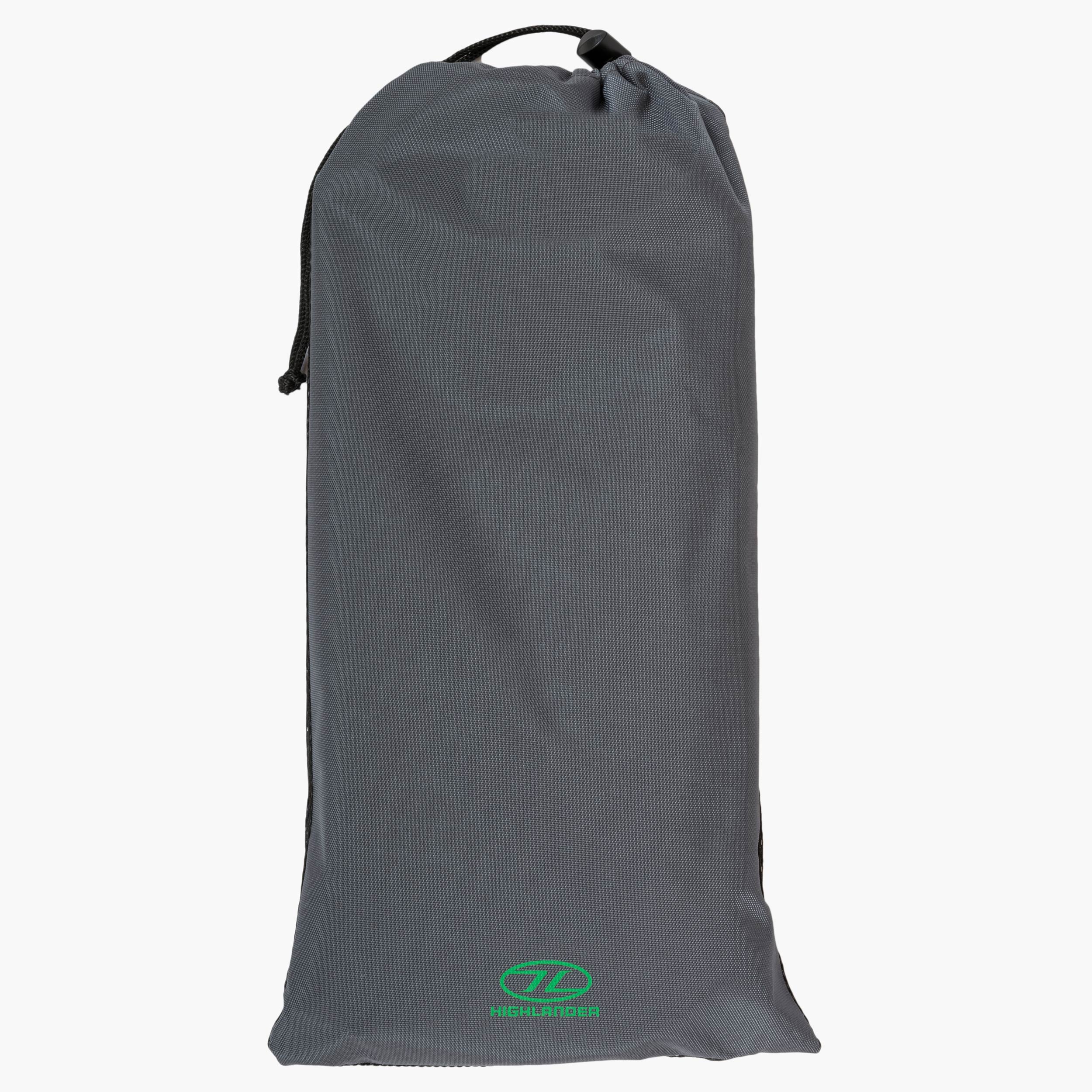 Highlander Ayr tabouret camping pliant alu 0,6 kg gris
