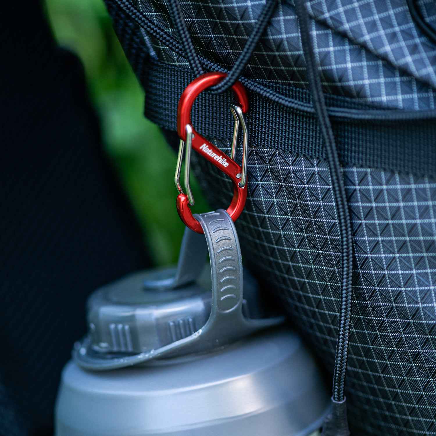 Naturehike mousqueton S alu 50mm lot de 2 accessoire camp