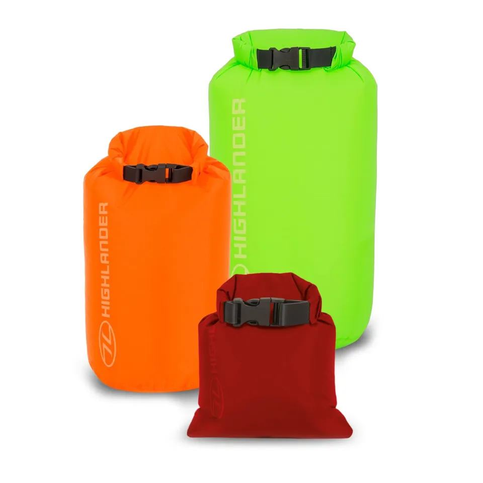 Highlander X-Lite sac étanche lot 1L 4L 8L
