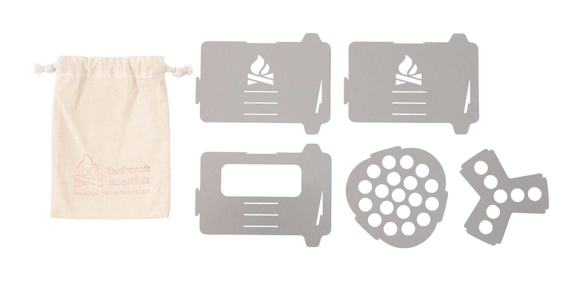 Bushcraft Essentials Bushbox Ultralight réchaud bois 60g