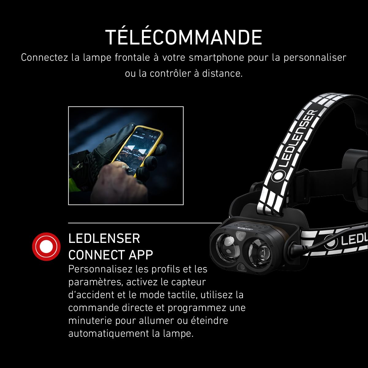 Ledlenser H19R Signature lampe frontale 4000 lm 330 m
