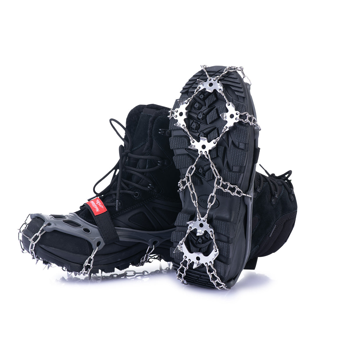 Naturehike Crampons glace 19 pointes acier taille M