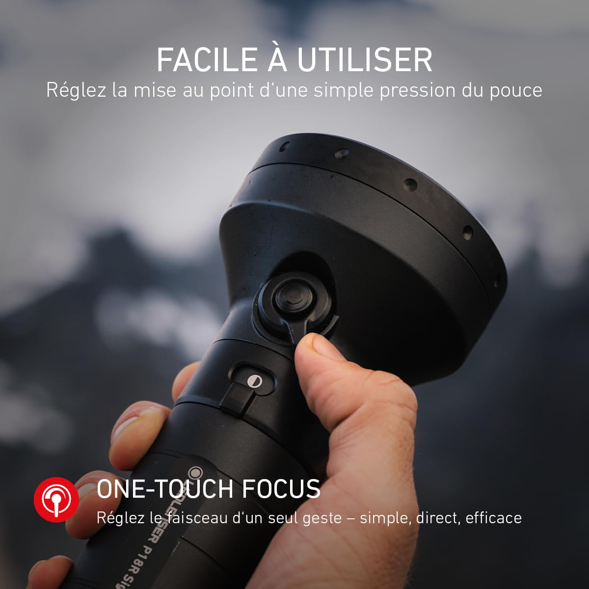 Ledlenser P18R Signature Lampe Torche 7000 lm 630 m