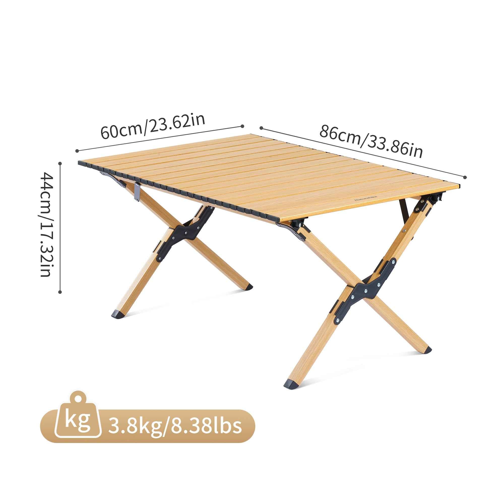 Naturehike StarCore L01 table camping pliante alu 50 kg