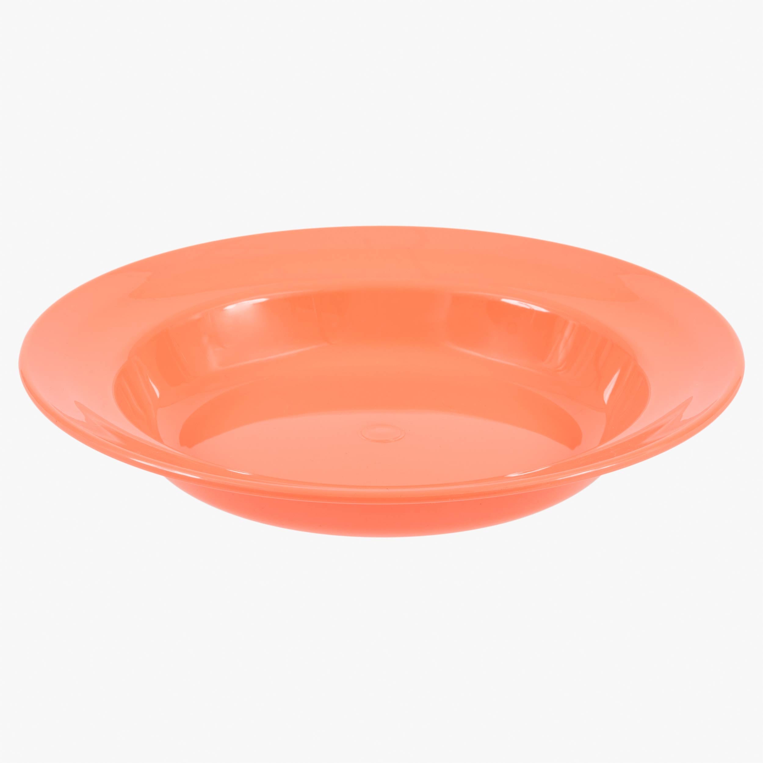 Highlander Deep Plate assiette camping 22 cm corail