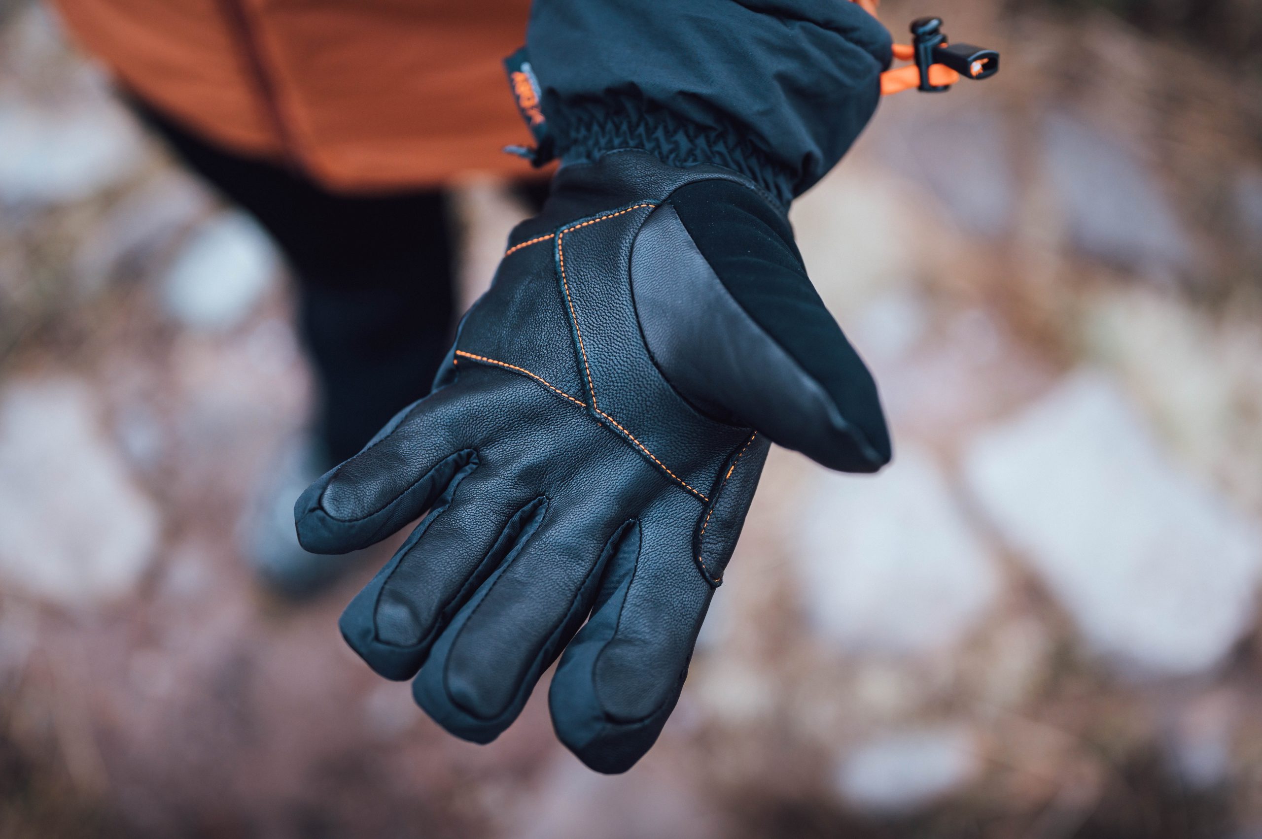Terra Nova Extreme Meridian gants imperméables hiver cuir
