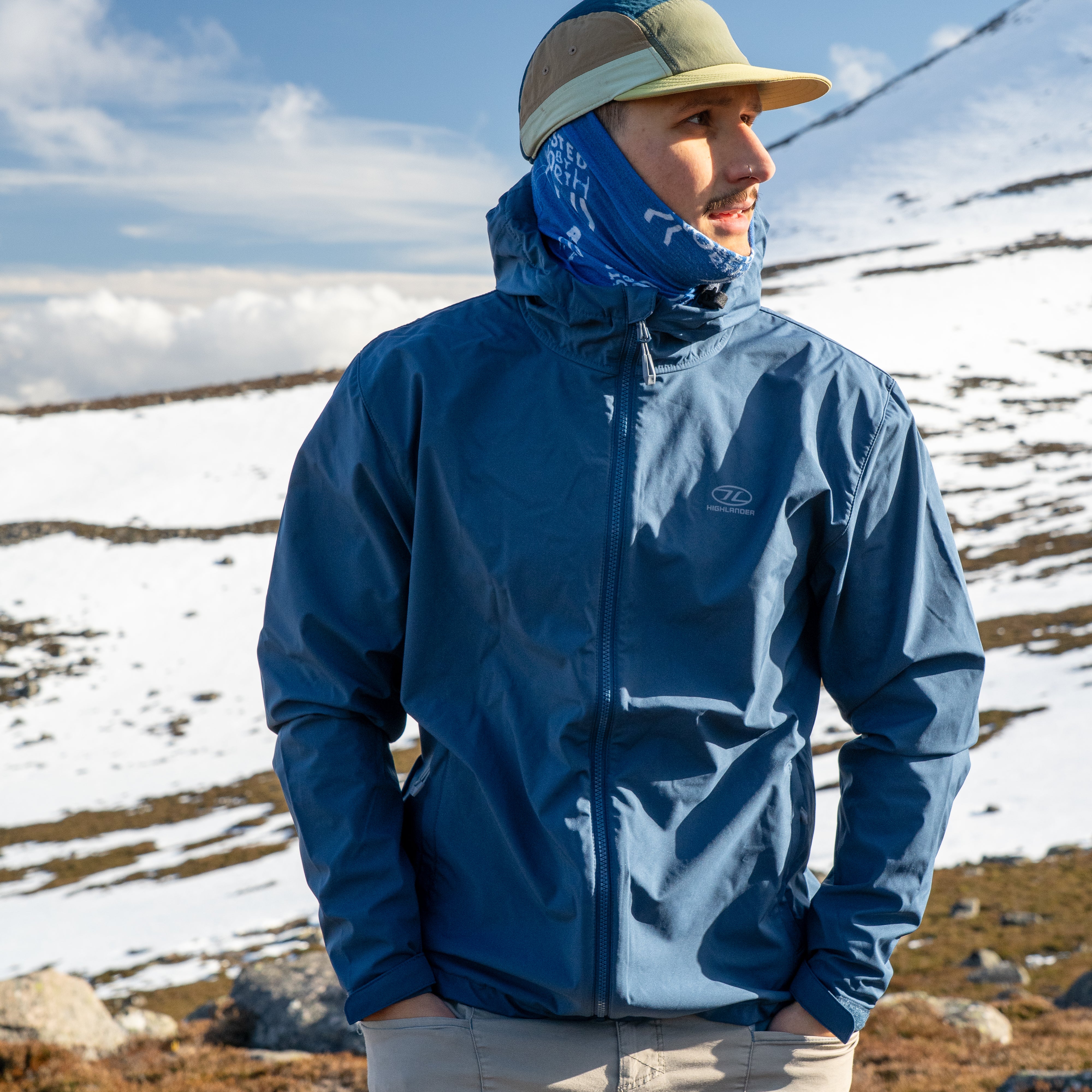 Highlander Shield V2 veste softshell homme coupe-vent noir
