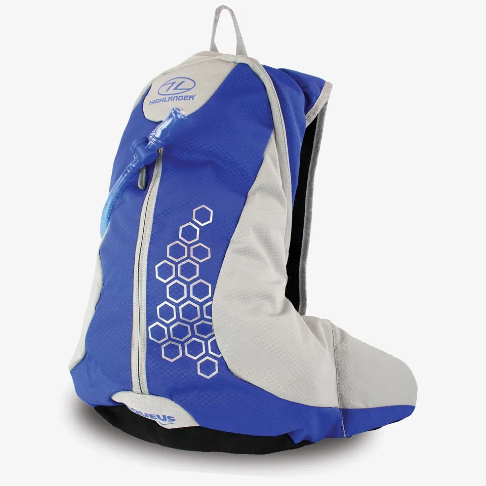 Highlander Aqueus sac hydratation 14 L bleu poche 2 L