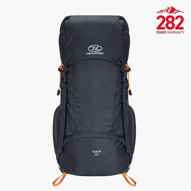 Highlander Ivar 40L sac à dos homme Steel Grey 40 litres