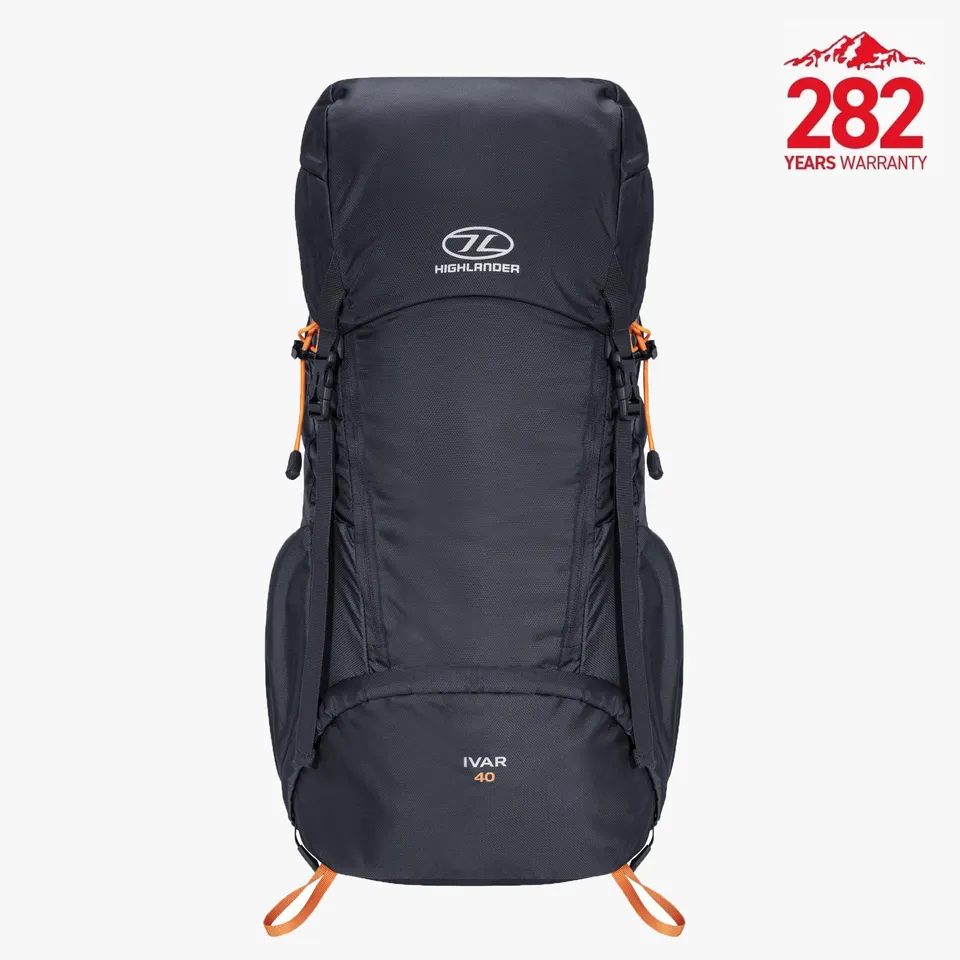 Highlander Ivar 40L sac à dos homme Steel Grey 40 litres