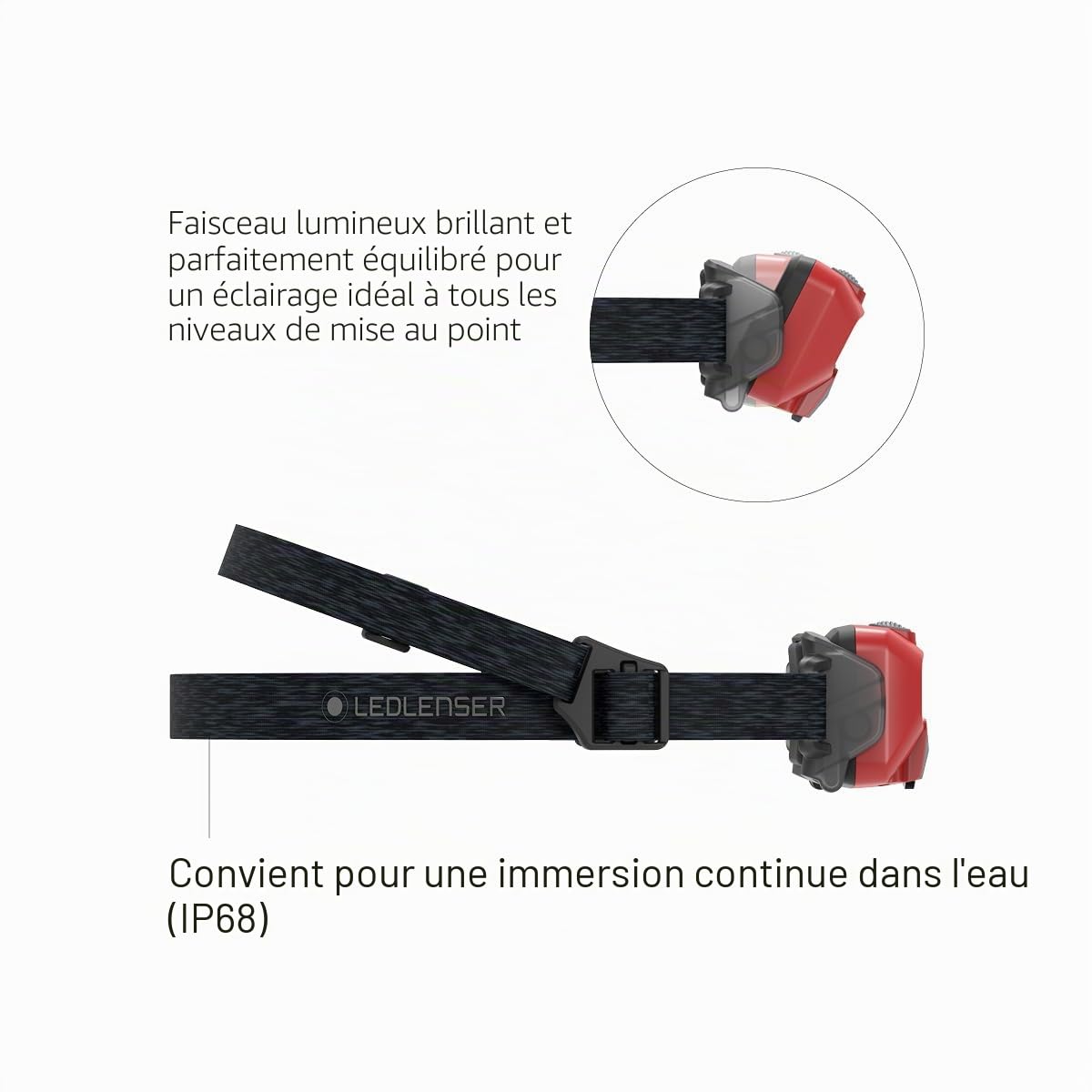 Ledlenser HF6R Core lampe frontale 800 lm rechargeable