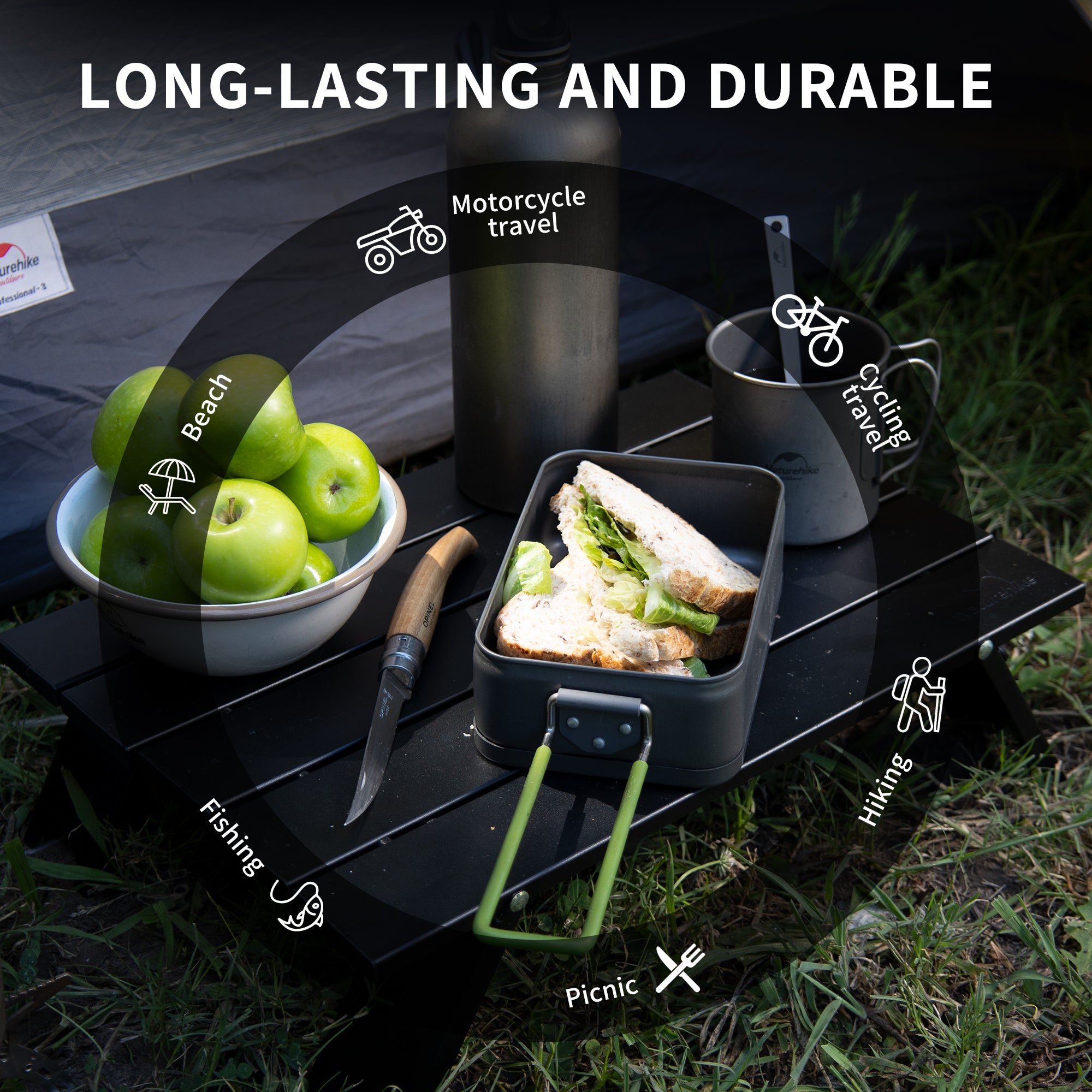 Naturehike StarCore Table Camping Alu 41 cm 570 g