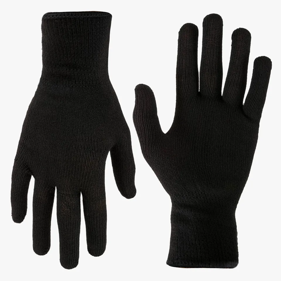 Highlander gants thermiques inner noirs légers hiver