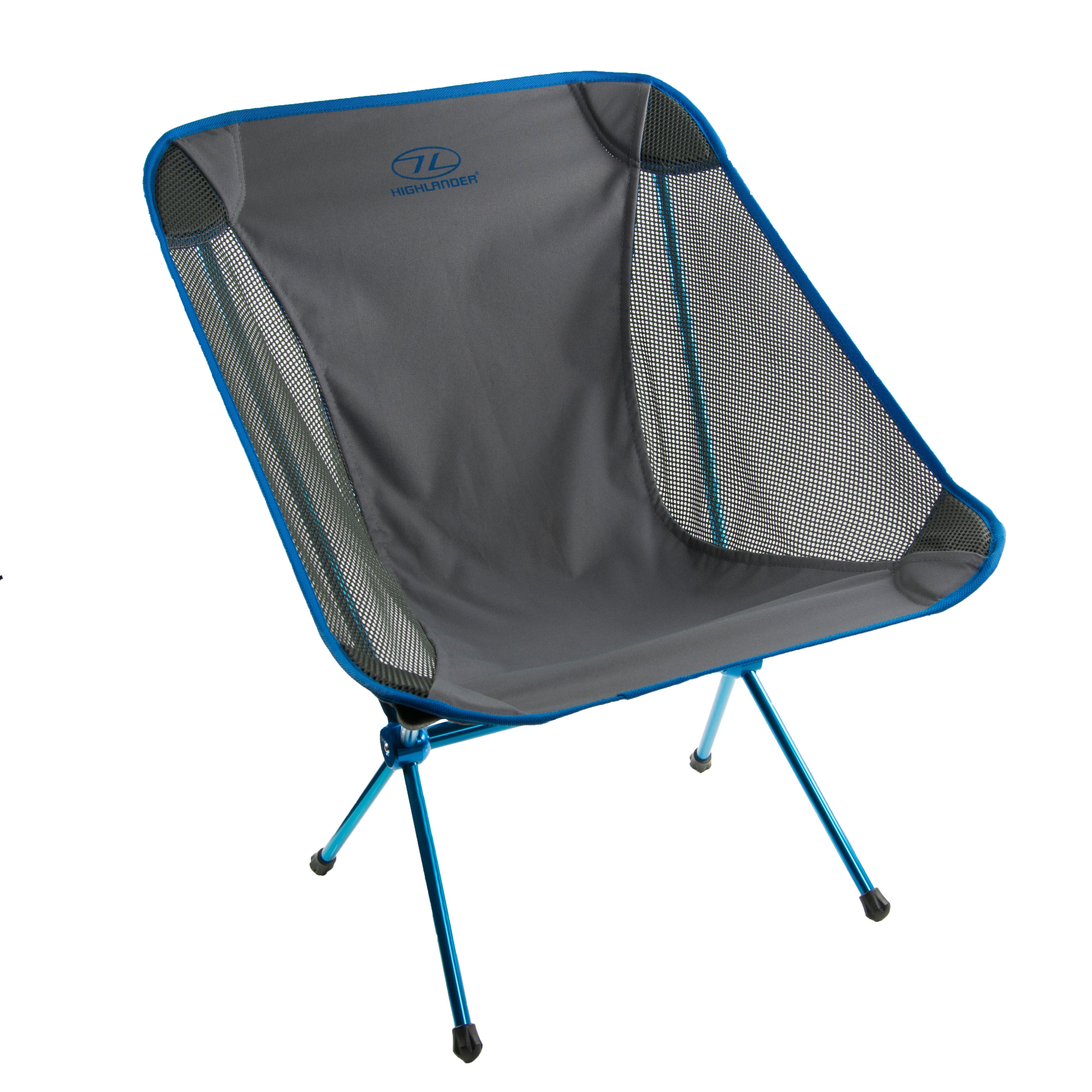 Highlander Minus One chaise camping pliante bleue moins 1 kg