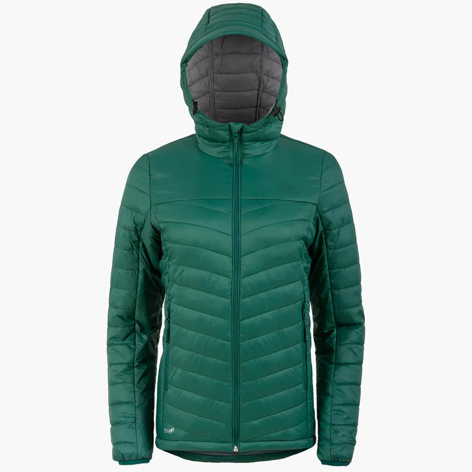 Highlander Lewis veste matelassée femme vert forêt synthétique