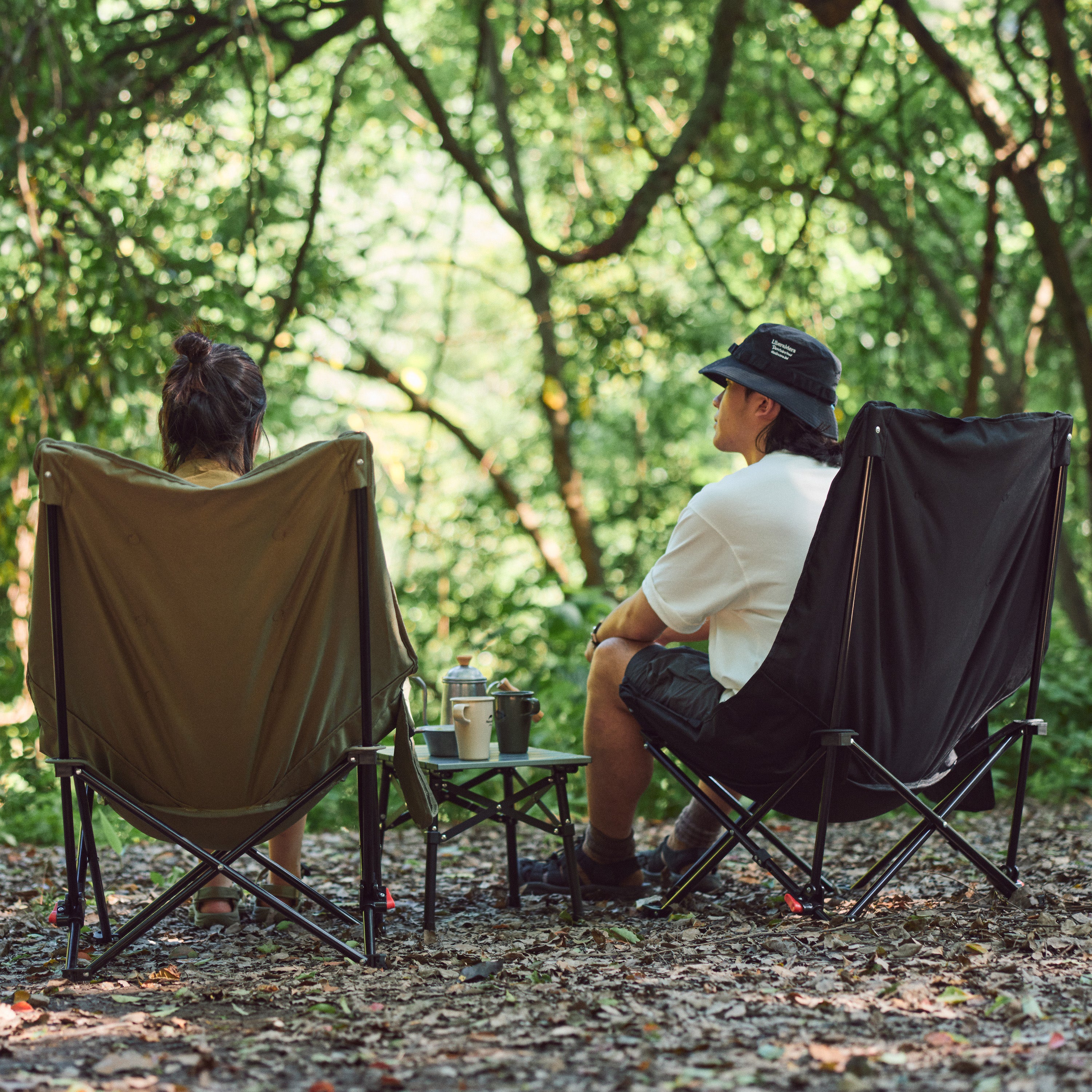 Naturehike SeaStar chaise camping rembourrée verte basique
