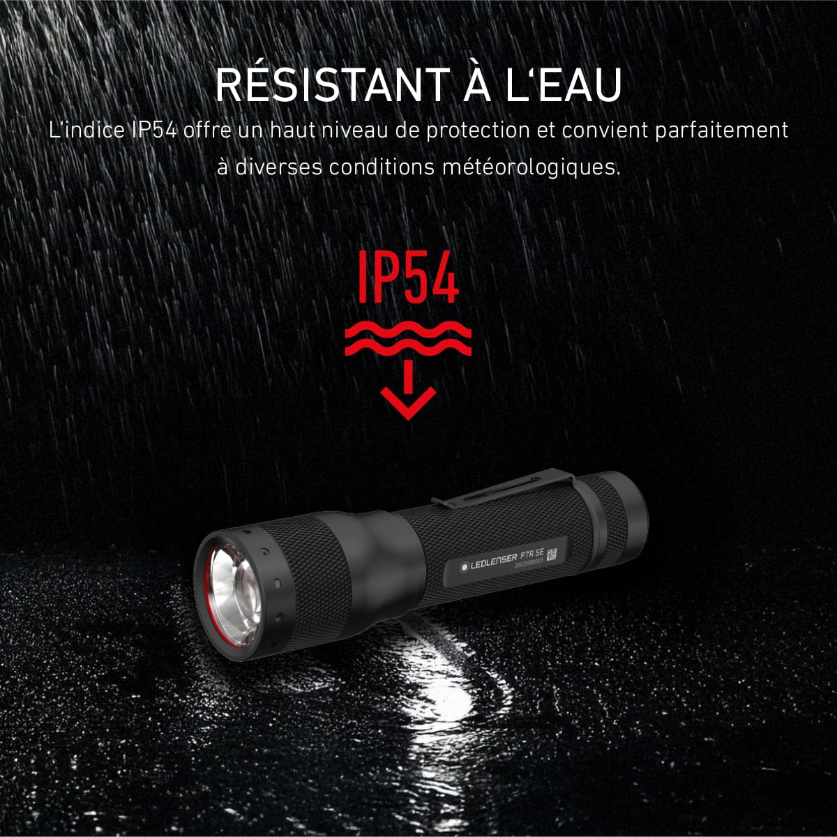 Ledlenser P7R SE lampe torche 1100 lm rechargeable 210 m