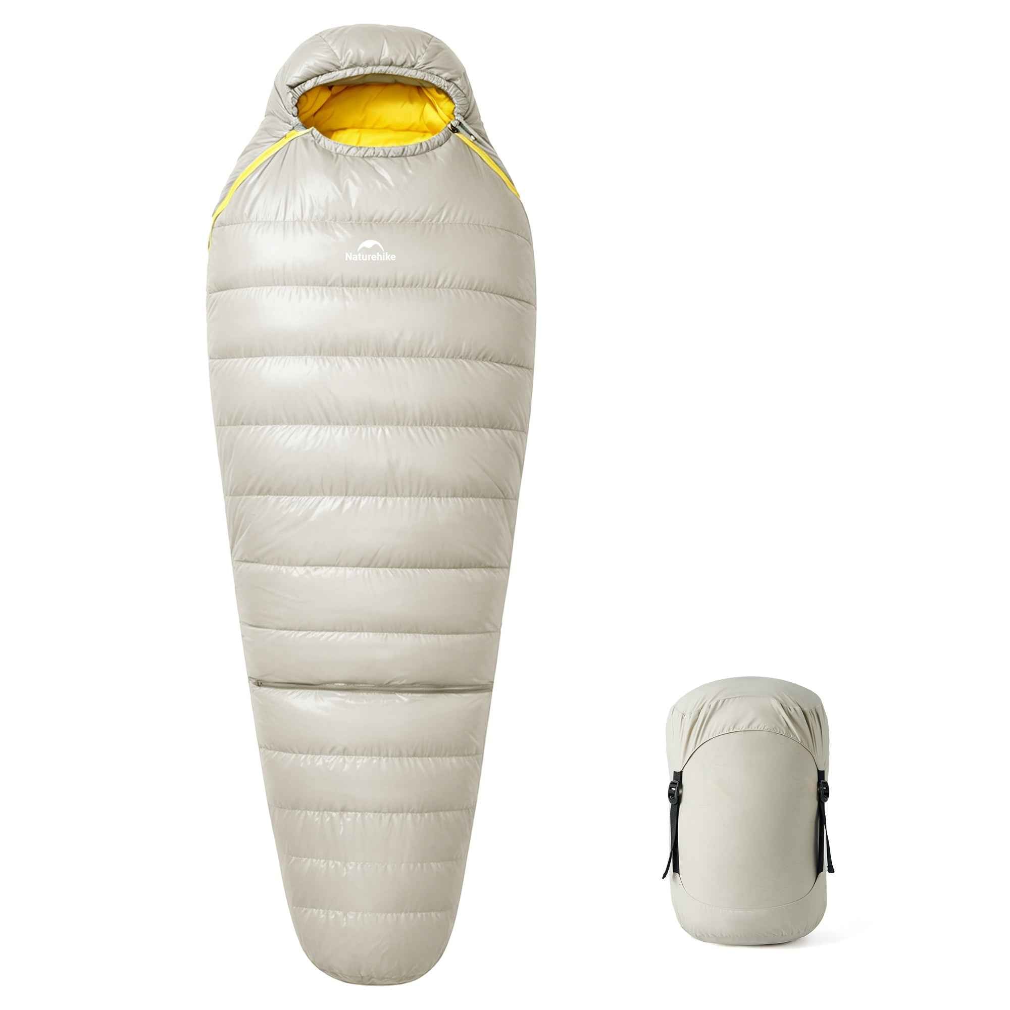 Naturehike Snowbird Base 350 sac de couchage duvet 4°C bleu M