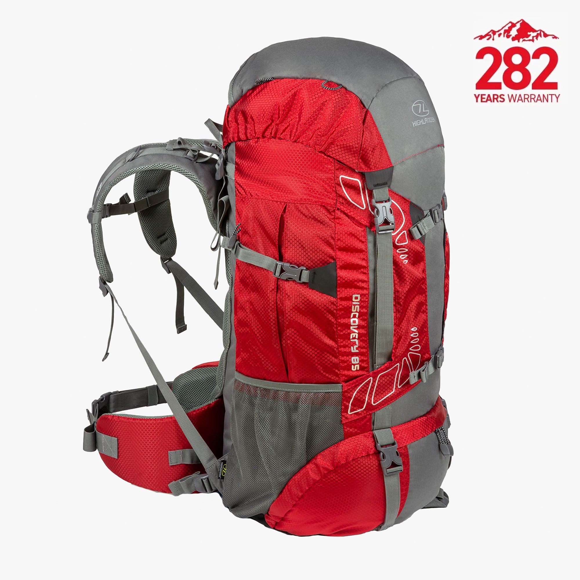Highlander Discovery 85L sac à dos noir trekking