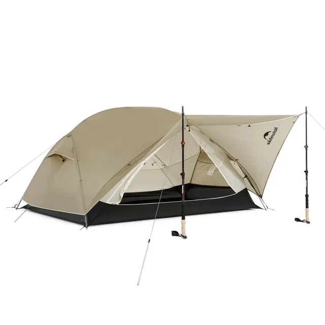 Naturehike Mongar tente rando 2 personnes grise 1,66 kg