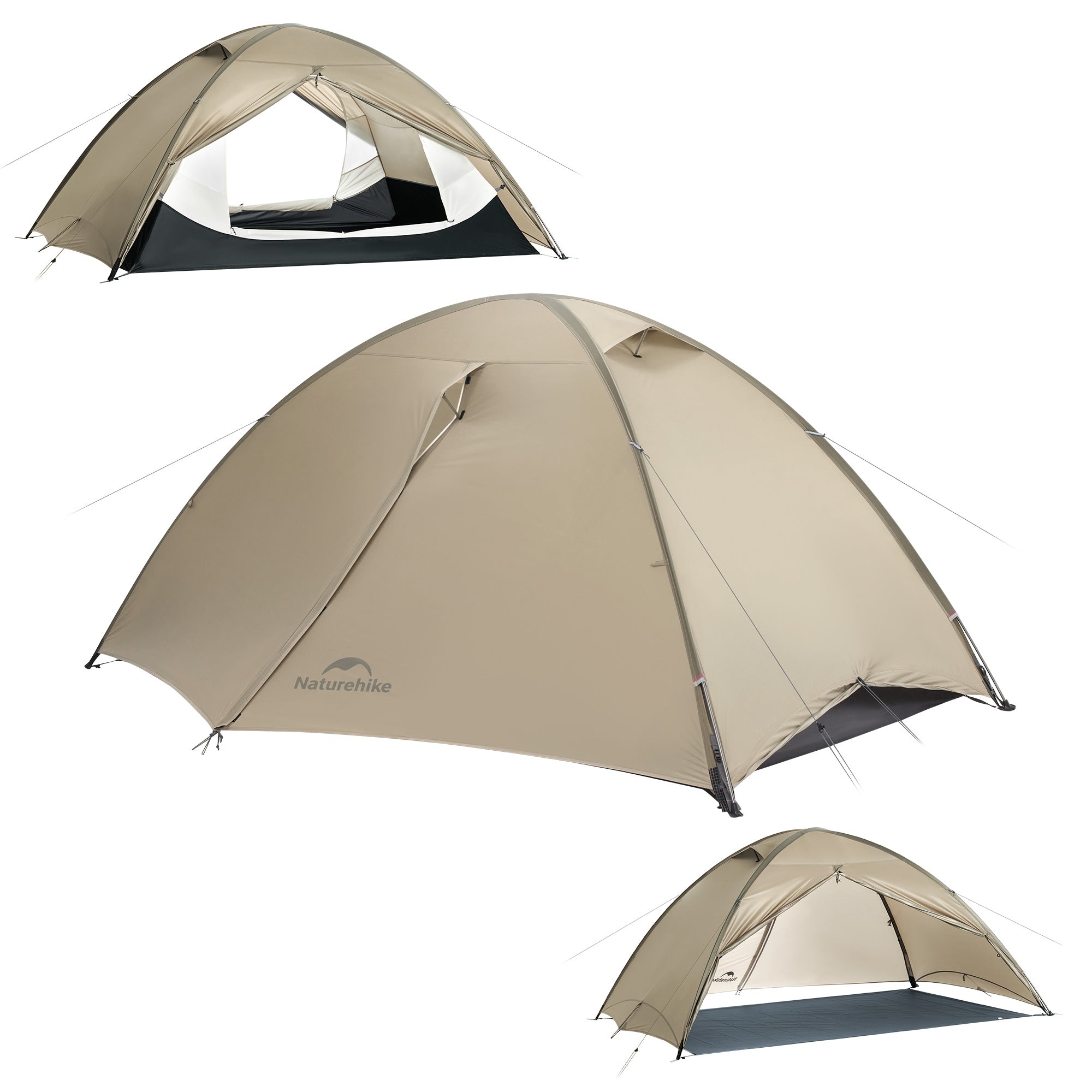 Naturehike Giling PRO Tente Randonnée 4 Saisons 2 Personnes