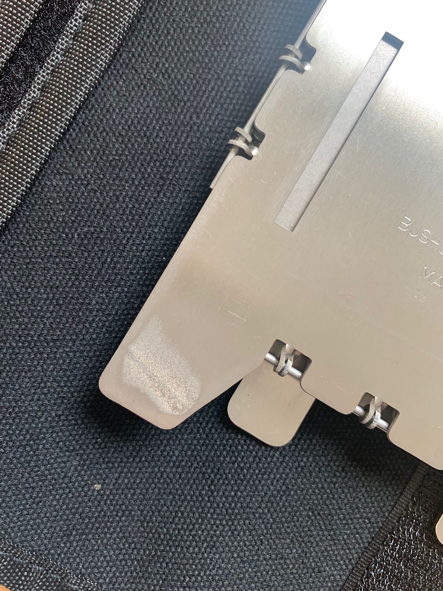 Bushcraft Essentials Bushbox XL Titanium réchaud titane B-Ware
