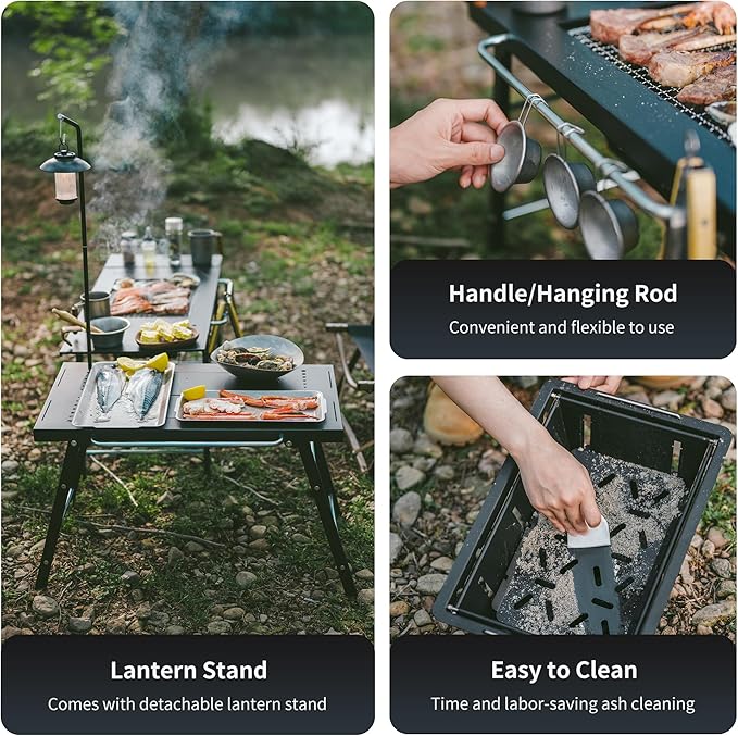 Naturehike TerraGrid IGT table camping modulaire grill