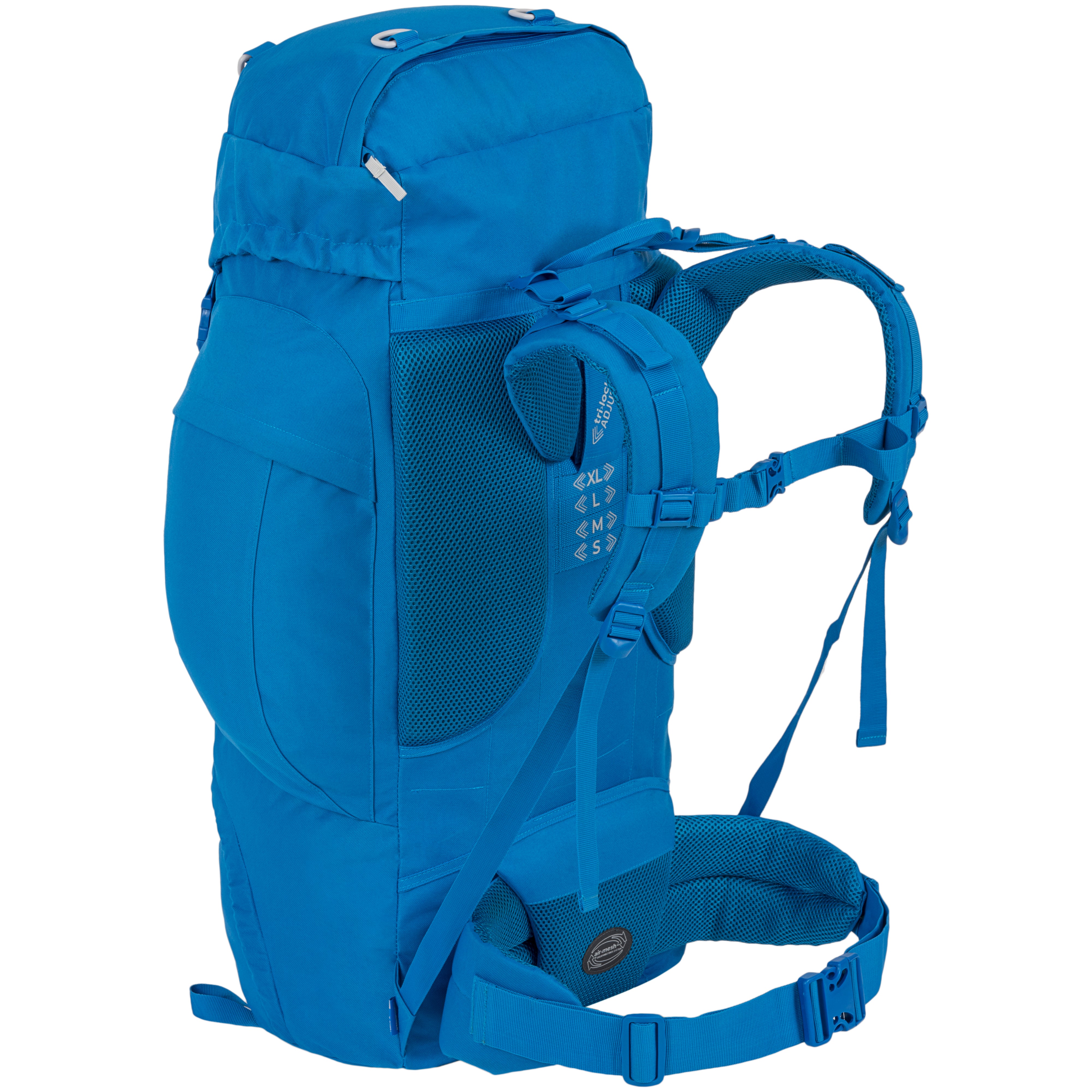 Highlander Rambler 88L sac à dos randonnée bleu trek
