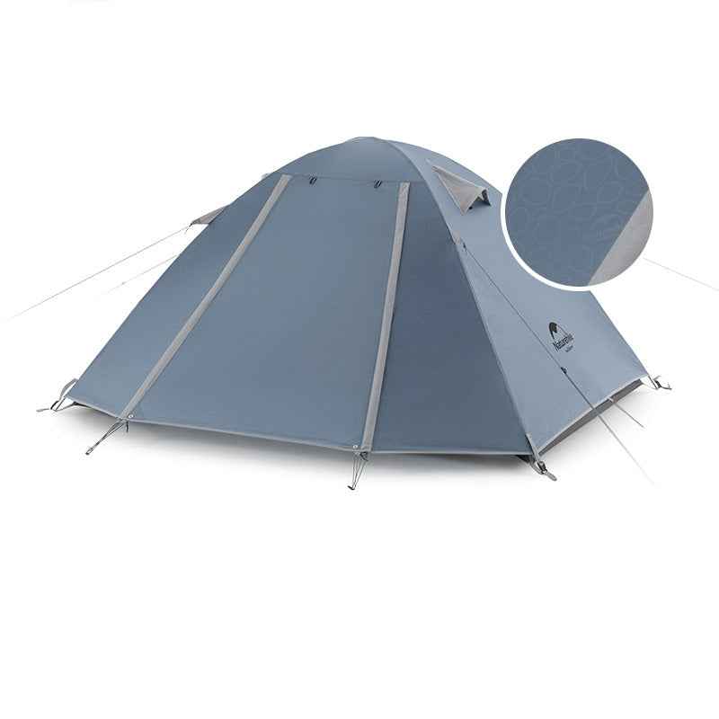 Naturehike P tente camping 2 personnes Bleu PU 2000 mm