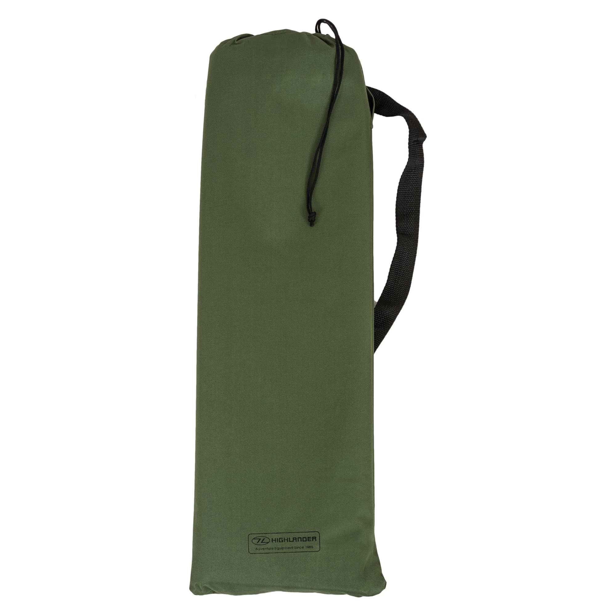 Highlander lit de camp léger olive acier