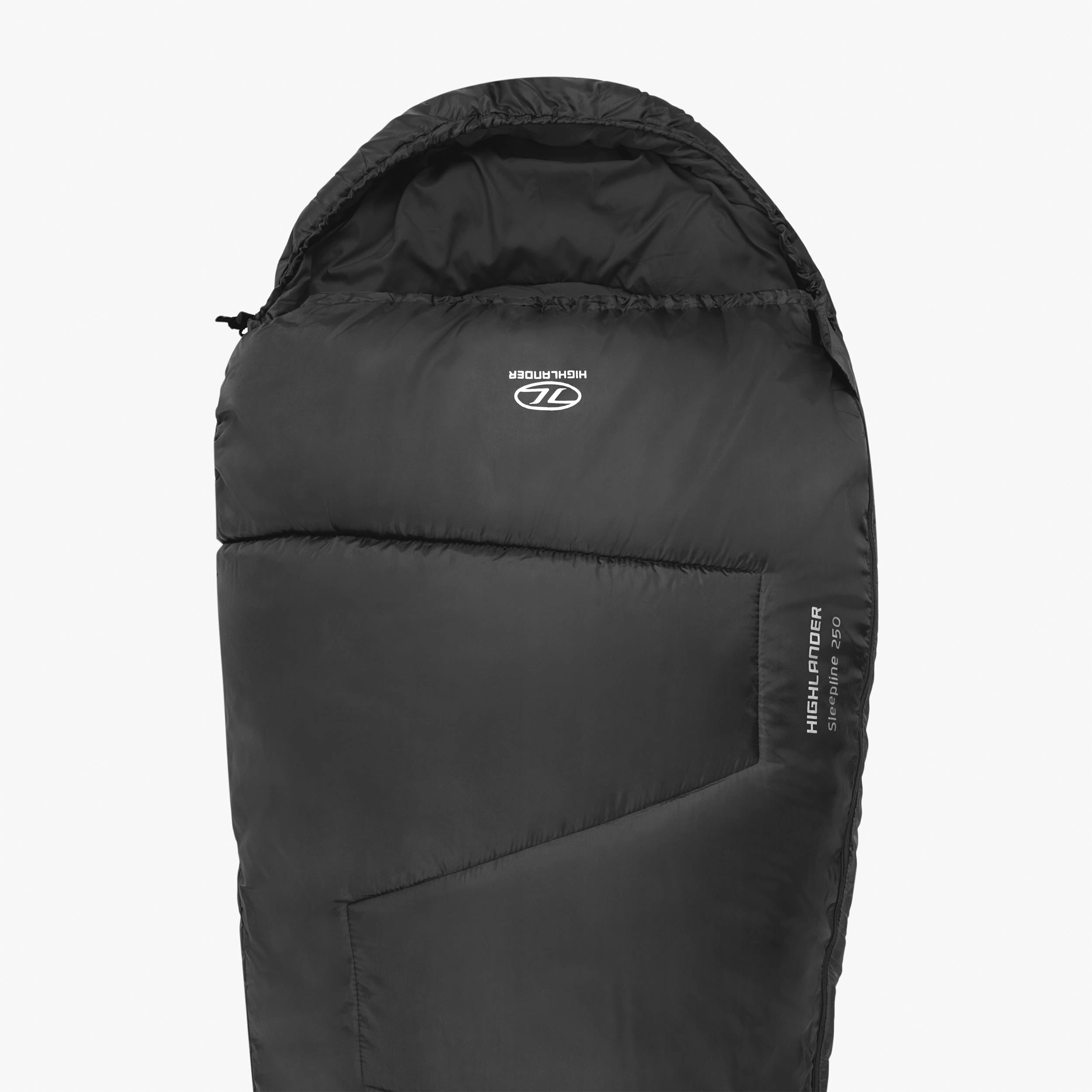 Highlander Sleepline 250 sac de couchage momie charcoal