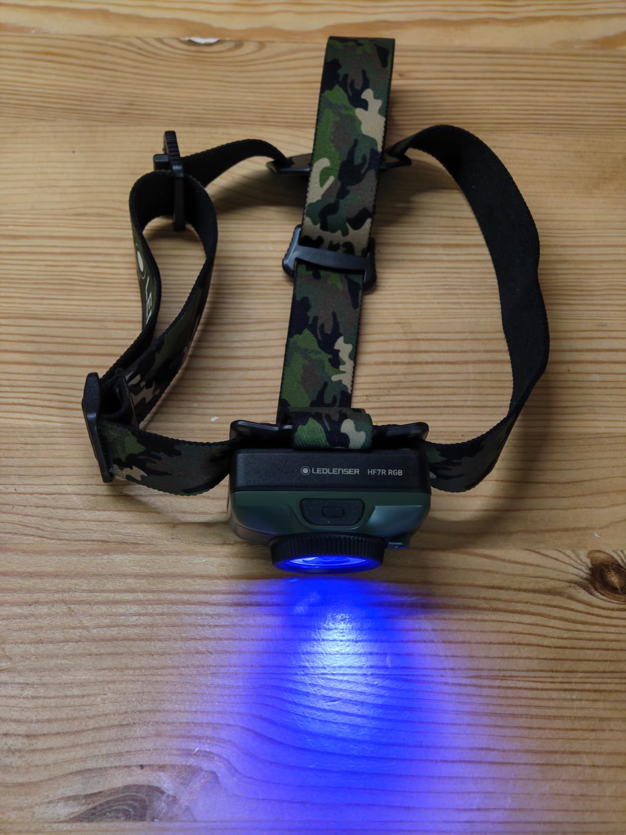 Ledlenser HF7R RGB lampe frontale camouflage 1200 lm