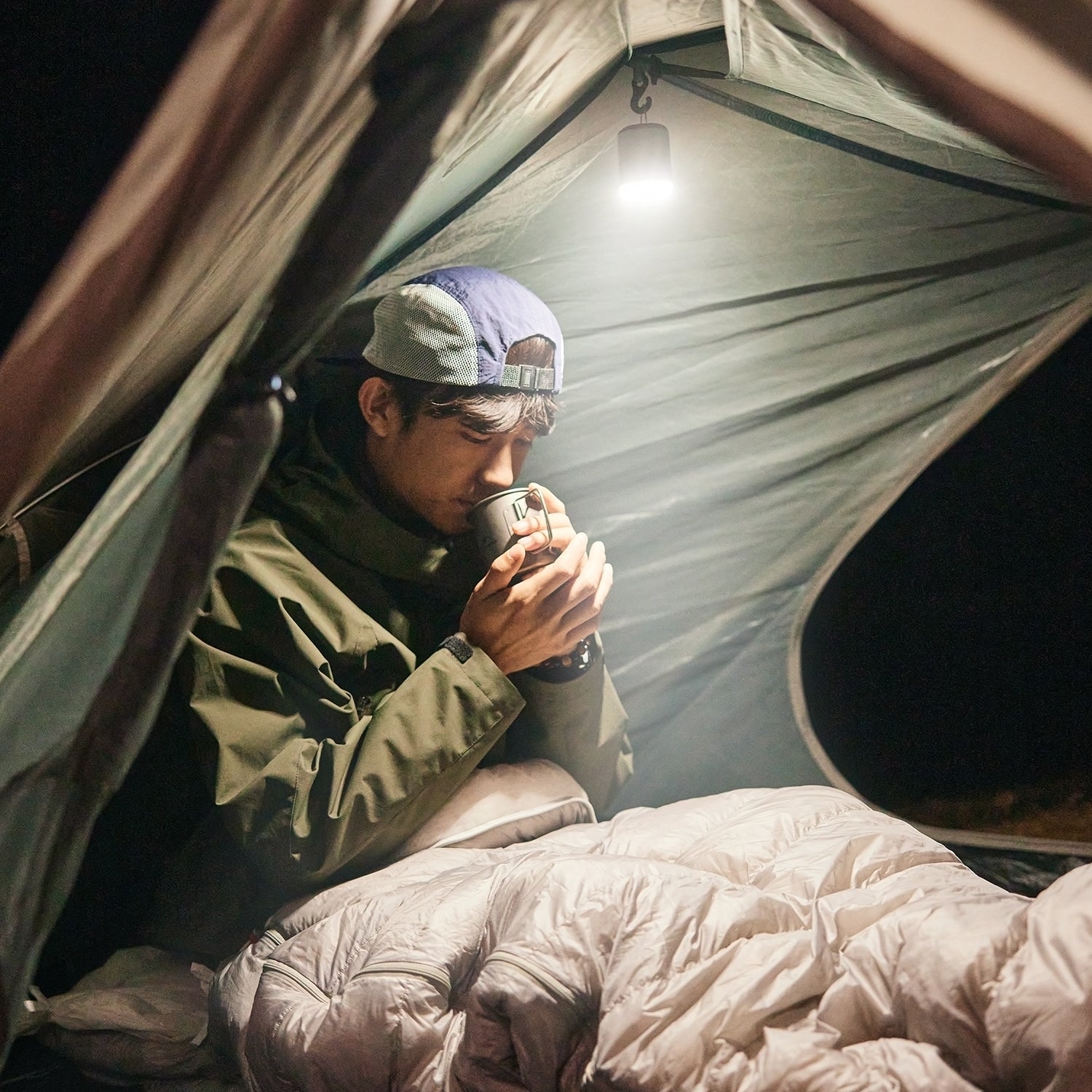 Naturehike mini pompe à air Gris Avoine lampe 1600 mAh