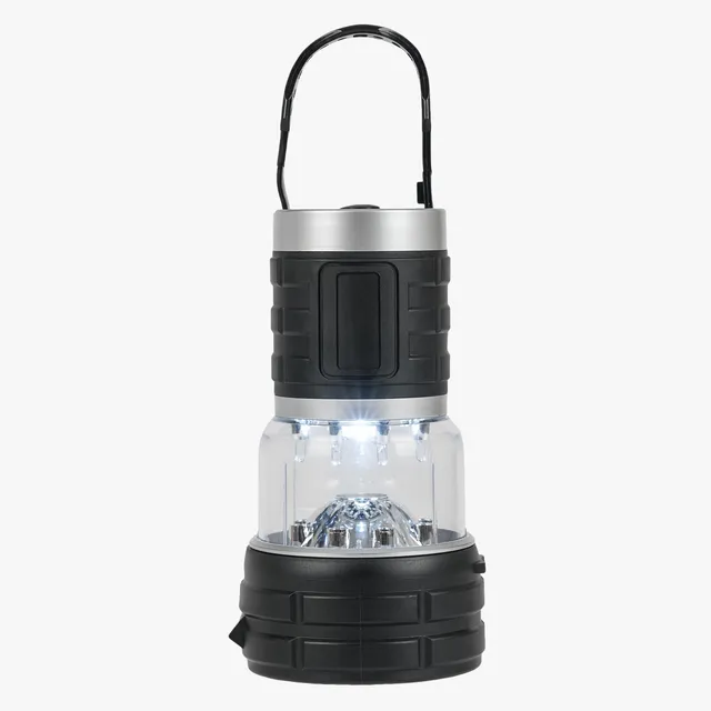 Highlander lanterne torche camping 2-en-1 suspendue