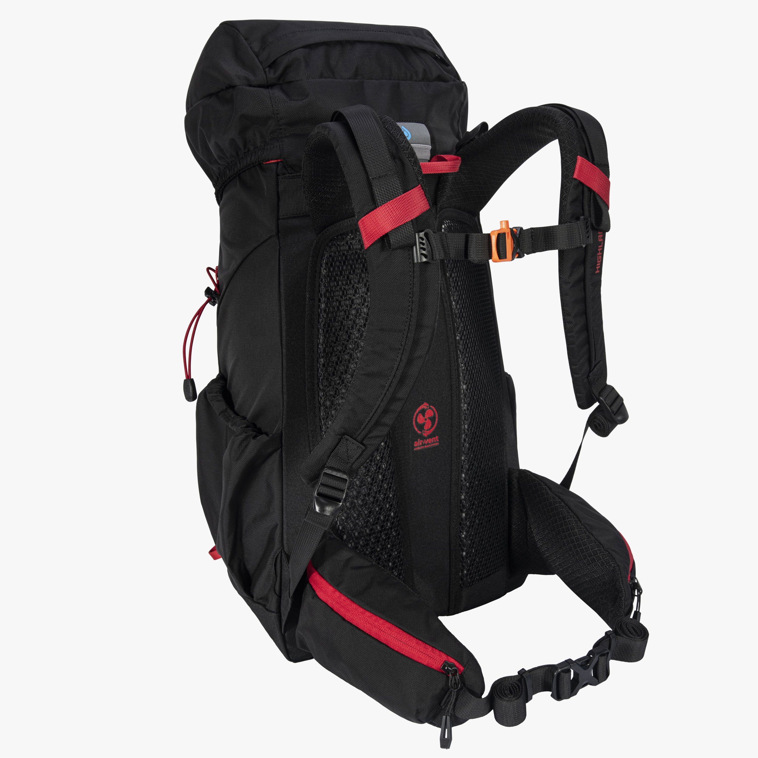 Highlander Ivar sac à dos 30 L noir randonnée