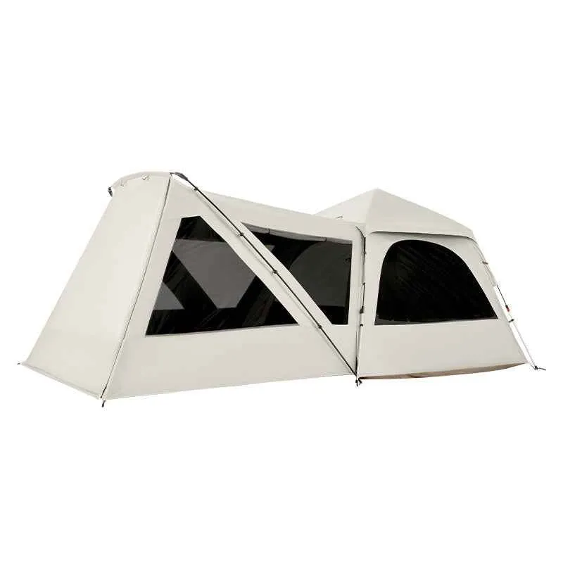 Naturehike Ango tente camping 4 personnes gris UPF50+ 3s