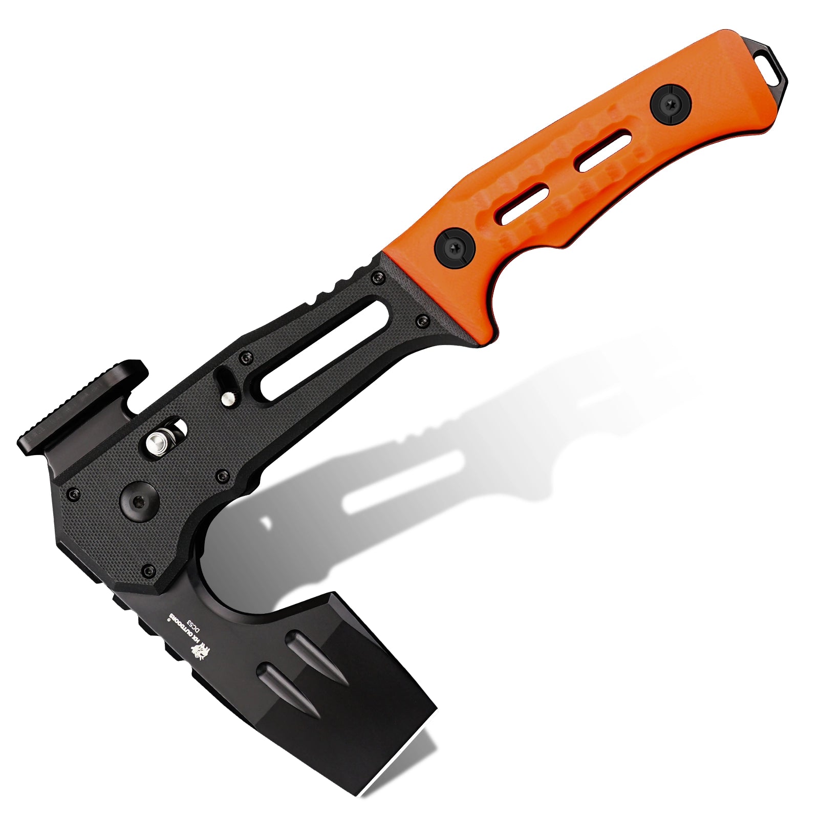 HX Camping Hatchet FALCILUX FT-19C hache pliante manche orange